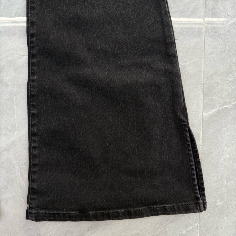 NWOT Women’s INC Denim High-Rise Rhinestone Studded Flare Jeans Plus Size 14 - Picture 8 of 16